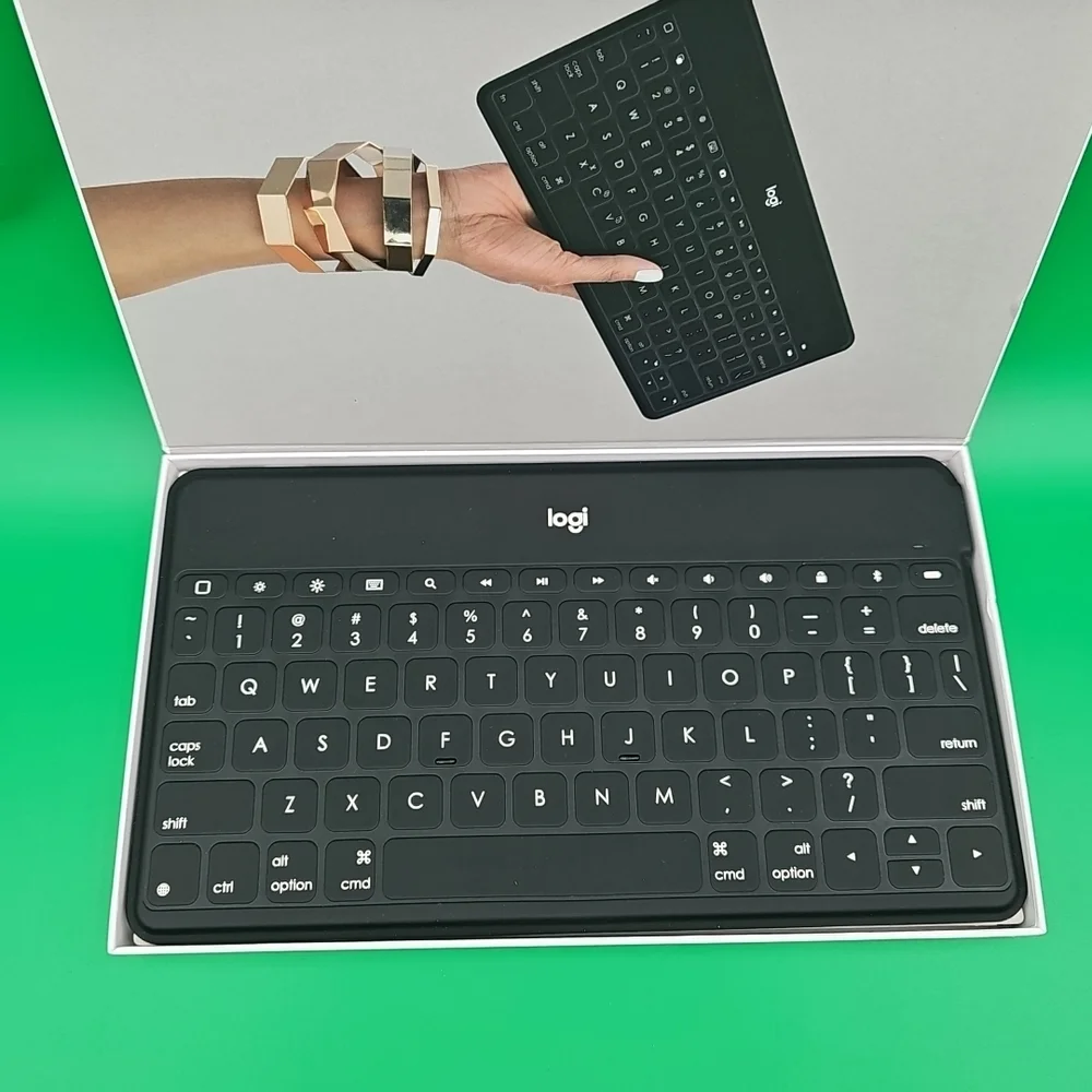 Logitech Keys-To-Go Slim Wireless Keyboard For iPhone ipad Apple TV